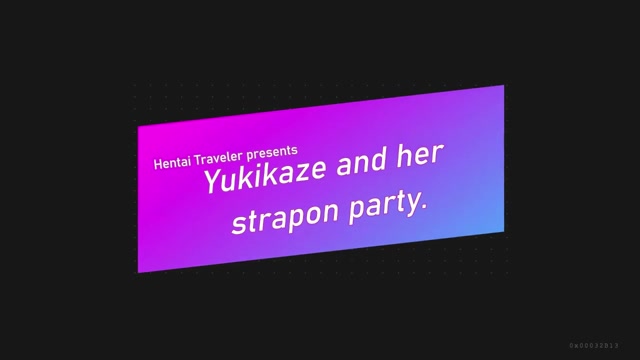 Action Taimanin: Yukikaze and her Strapon party. thumbnail