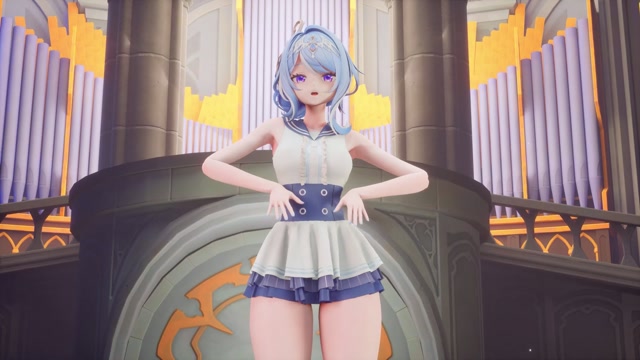 【MMD Genshin Impact】Odette - ◣Don't Know What to Do◢ thumbnail