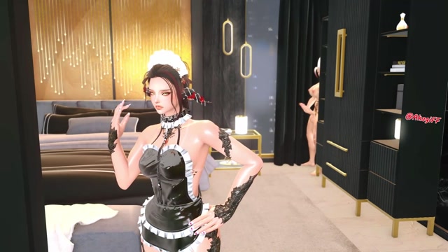 Au Ra x Viera Maid Outfit thumbnail