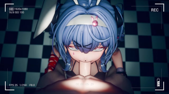 [Rabbit Hole Miku/Oral Sex (Blowjob)] What the hell is Miku doing in back stage thumbnail