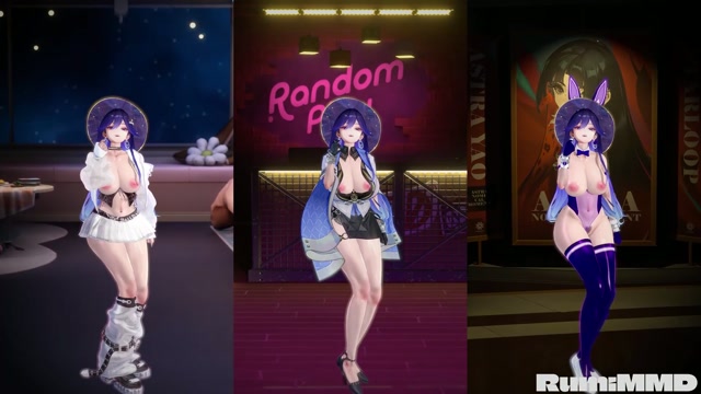 Lucilla - CatchCatch (Nude, Bunny, StreetIdol, Bikini, PastiesBikini, LucillaCostume) Low Angle Camera 4K 1080p thumbnail