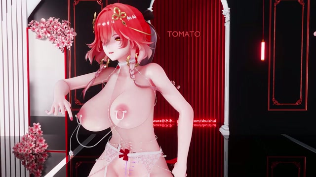 MMD Super Erotic Nipples Chain Long Distance Big Bunny thumbnail