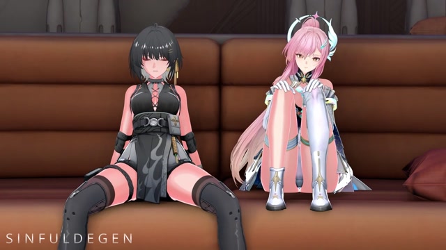 Aemeath being careful with her mom thumbnail