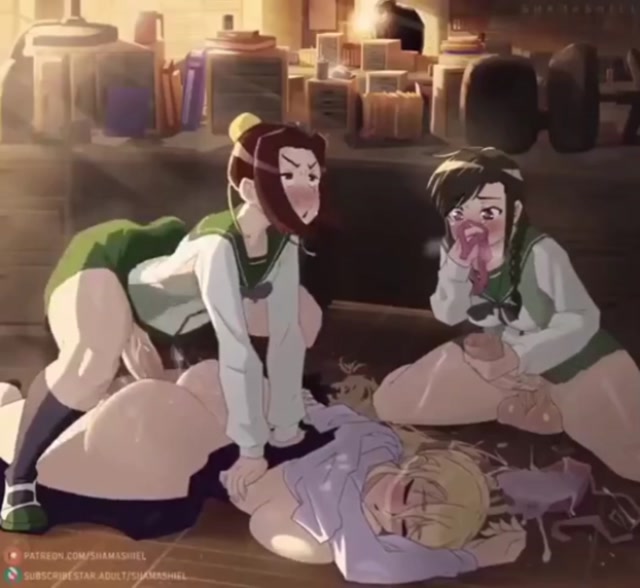 Futas School Girls x sleeping teacher thumbnail