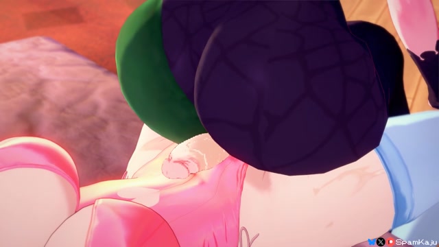 Vtuber Froggyloch gives Assjob, Thighjob & Anal Squirting for Futa CottontailVA, fucks her fat ass and thick thighs thumbnail