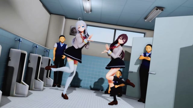 [MMD] Bubblin '- Yuki & Alya thumbnail