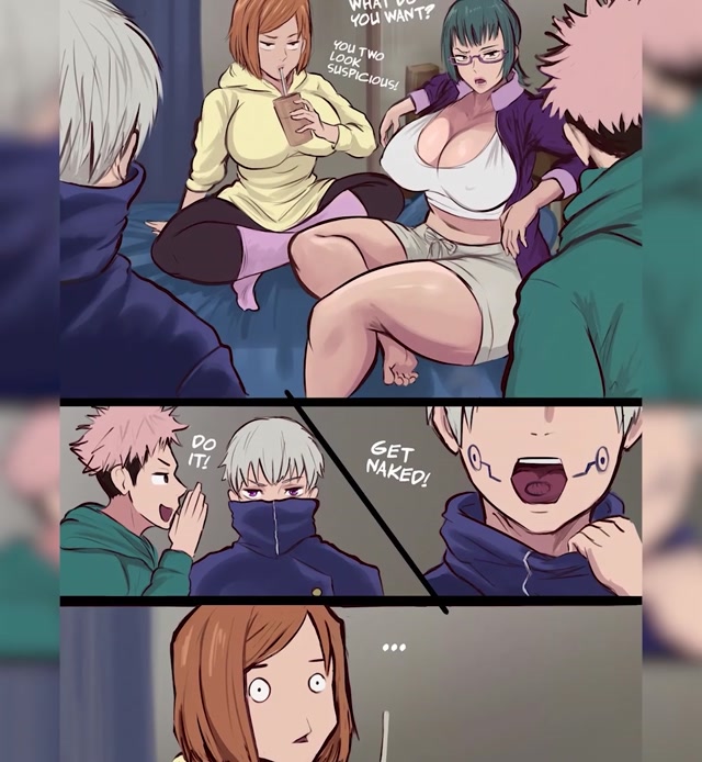 Nobara and Maki have Foursome (arachnart) thumbnail