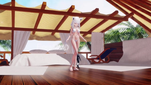 [Hypnotic SexDance] Marine Bloomin '/by F * buki🌽 with bikini hooking thumbnail