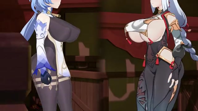 Ganyu x Hilichurls Creampie thumbnail