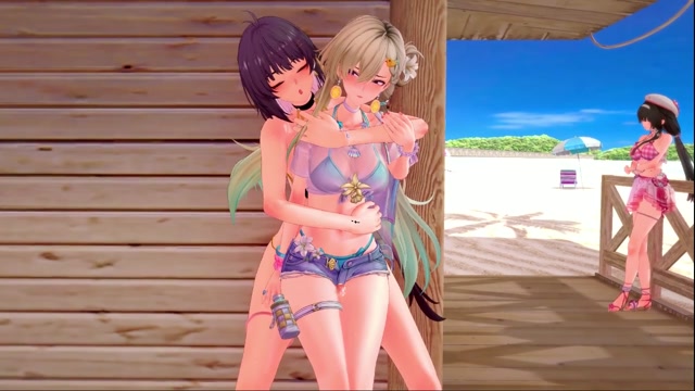 [WuWa] Result of Lynae swimsuit  (Futanari) thumbnail