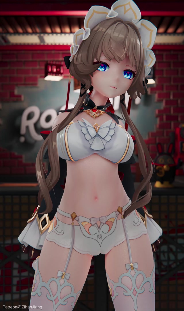 Sandrone    So cute   ｜Bloodpop【4K Vertical Screen/R18】 thumbnail
