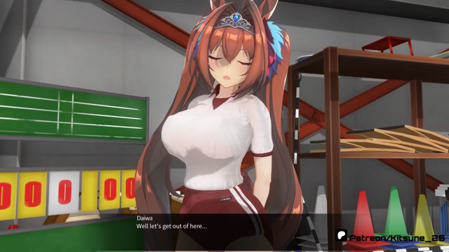 [Uma Musume] Daiwa Scarlet - trapped in the sports warehouse thumbnail